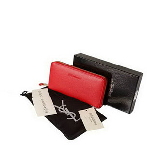 YSL zippy wallet 241153 red